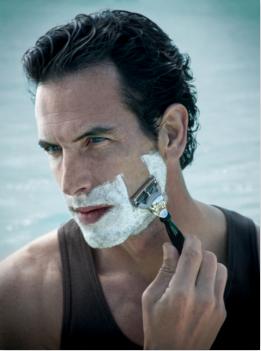 mens shave line